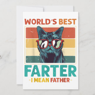 Welten Beste Farter I Gemein Vater zum Shirt Beste Einladung