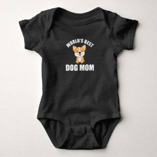 Welten Beste Mama für Hunde - Hund Corgi Vintag Su Baby Strampler