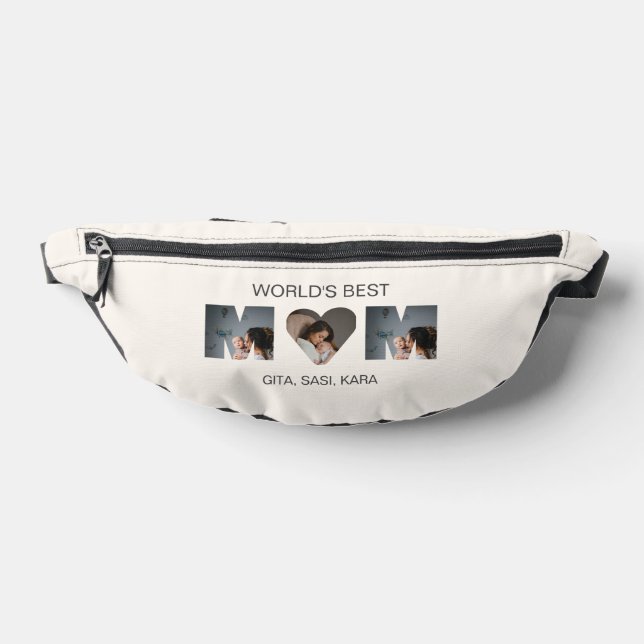 Welten Beste Mama Mütter Tag FotoCollage Bauchtasche (Ablage )