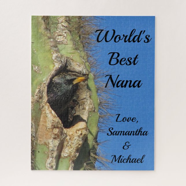 Welten Beste Nana Wüste Kactus Wild Bird (Vertikal)