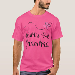 Welten Beste Oma T-Shirt Mütter Tag Großmutter 