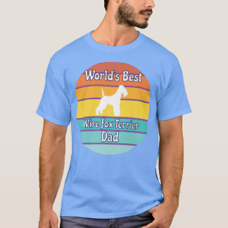 Welten bester Draht für Terrier Vater T-Shirt
