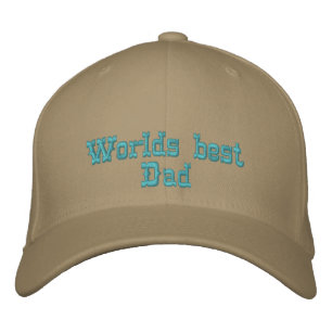 Welten bester Vater Bestickte Kappe