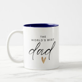 Welten Bester Vater Zweifarbige Tasse