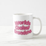 Welten Cooles Oma Kaffeetasse<br><div class="desc">Für die Weltbesten Großmutter. Gut für den Großelterntag.</div>