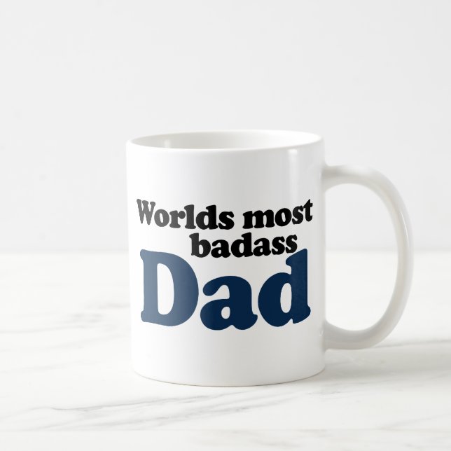 Welten der Badass-Vater Kaffeetasse (Rechts)