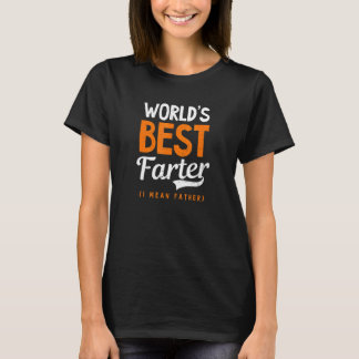 Welten der beste Farter Vathers Day 1 T-Shirt