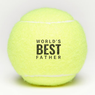 Welten der beste Vater individuell anpassbar Tennisbälle
