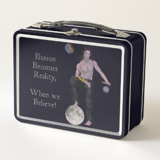 Welten der Illusion Metall Brotdose