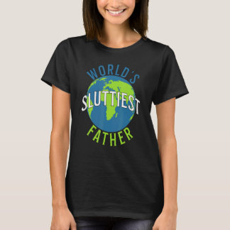 Welten der kleinste Vater Vater Vaters Day T-Shirt