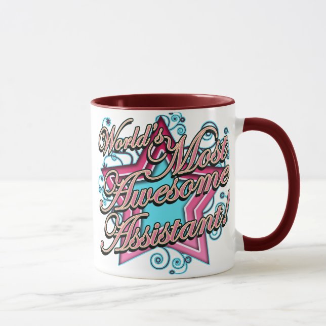 Welten der meiste fantastische Assistent Tasse (Rechts)