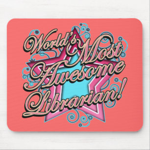 Welten der meiste fantastische Bibliothekar Mousepad
