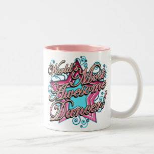 Welten der meiste fantastische Tänzer Zweifarbige Tasse
