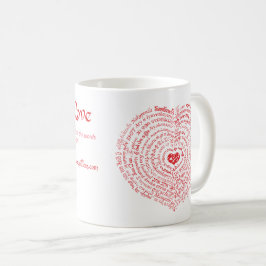 Welten der Tasse der Liebe
