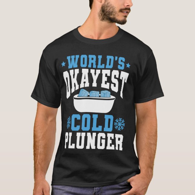 Welten die am meisten kalten Scholle Ice Bad T-Shirt (Vorderseite)
