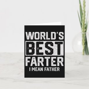 Welten die beste Farter I Gemein Vatermütter Vater Karte