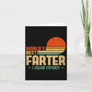Welten die beste Farter I Gemein Vatermütter Vater Karte