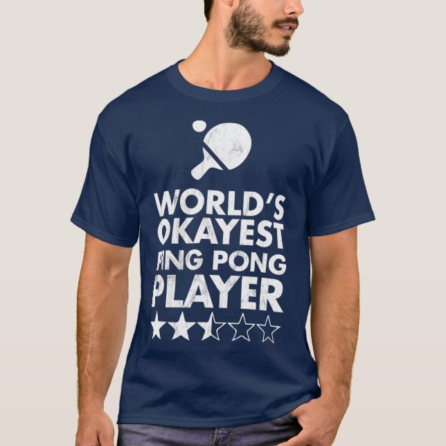Welten, die die Trophy des Pong Pong-Pong-Players  T-Shirt (Vorderseite)