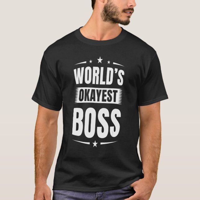 Welten, die in der Führungskraft "Chefkoch" arbeit T-Shirt (Vorderseite)