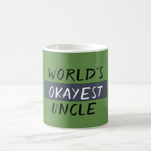 Welten, die in Uncle Funny Kaffeetasse