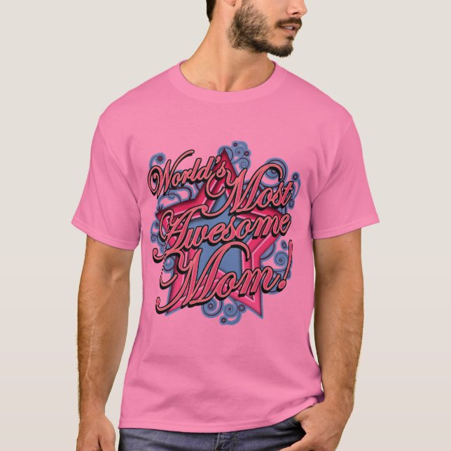 Welten gut die meiste fantastische Mama T-Shirt (Vorderseite)