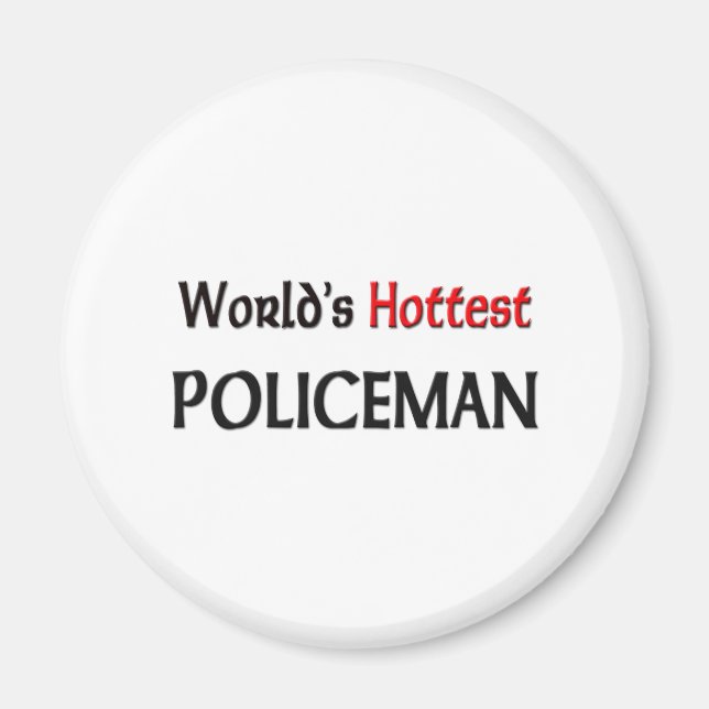 Welten heißer Polizist Magnet (Vorne)