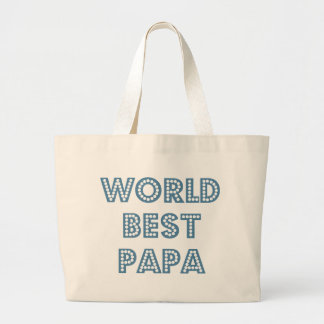 Weltes Papa Jumbo Stoffbeutel