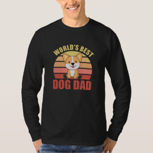 Weltet besten Hund Vater Sweet Dog Corgi Hund Suns T-Shirt