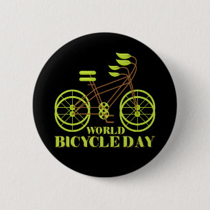 Weltfahrradtag Button