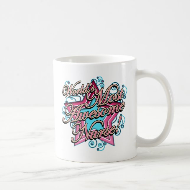 Weltfantastischste Krankenschwester Kaffeetasse (Rechts)