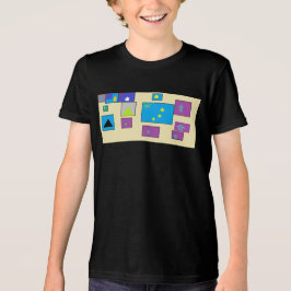 Weltflaggen Tri-Blend Shirt