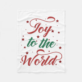 Weltfreudigkeit Fleecedecke