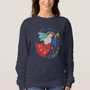 Weltfrieden Angel Design Sweatshirt