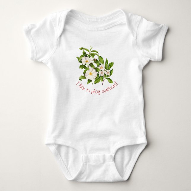 "Weltfrieden" auf einem Baby-Bodysuit Baby Strampler (Vorderseite)