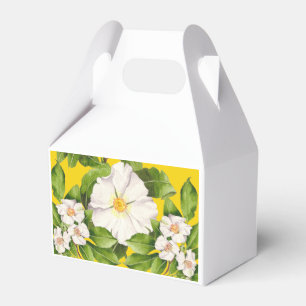 'Weltfrieden' auf einer Gable-Favor-Box Geschenkschachtel