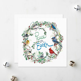 Weltfrieden Bird and Wath Holiday Card Feiertagskarte