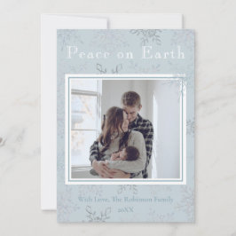 Weltfrieden Blue Snowflake Ein Foto Weihnachten