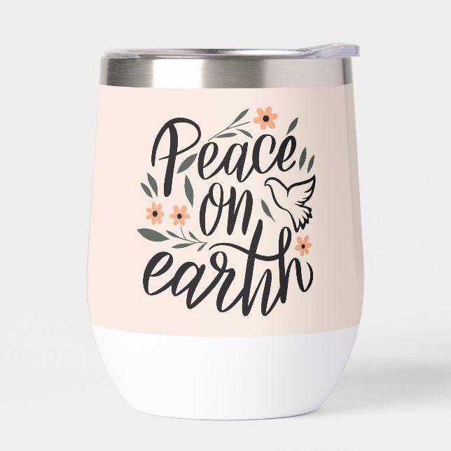 Weltfrieden Blumendesign (Links)