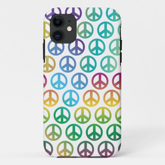 Weltfrieden Case-Mate iPhone Hülle (Rückseite)