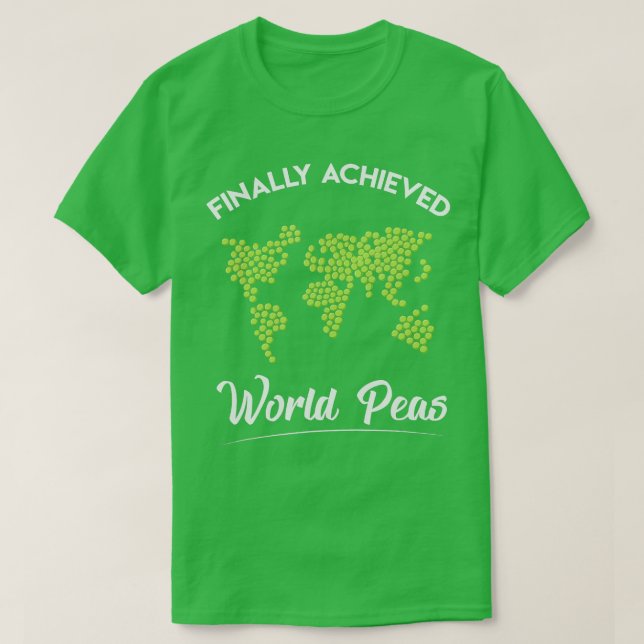 Weltfrieden der Sonnigen Welt Errungenschaft T-Shirt (Design vorne)