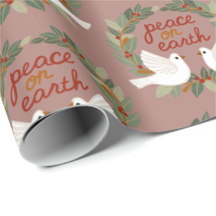 Weltfrieden Docks Weihnachtsfeiertage CUSTOM Geschenkpapier