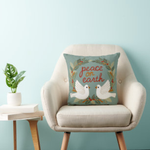 Weltfrieden Docks Weihnachtsfeiertage CUSTOM Kissen