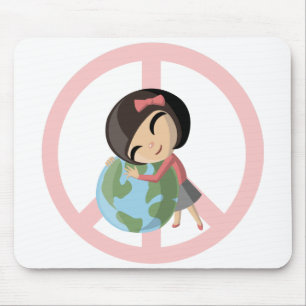 "Weltfrieden" Emily Mousepad