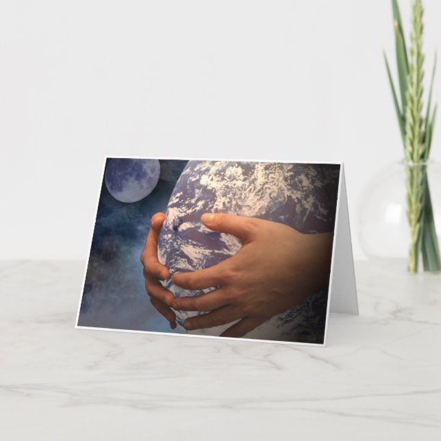 "Weltfrieden" Feiertagskarte (Vorderseite)