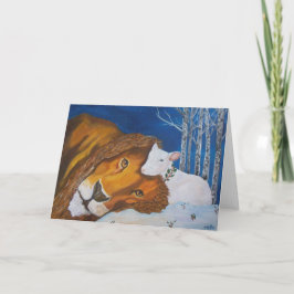 Weltfrieden Feiertagskarte