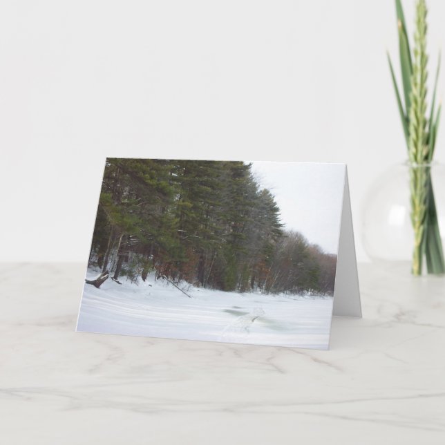 Weltfrieden Feiertagskarte (Vorderseite)