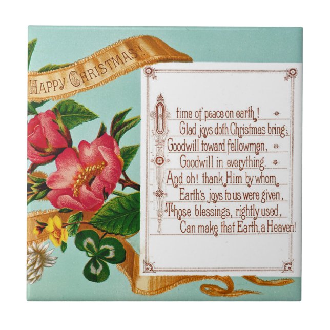 Weltfrieden Fliese (Vorderseite)