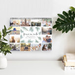 Weltfrieden | FOTO Kalender<br><div class="desc">Geben Sie auf jeder Seite dieses Foto-Kalenders einen bevorzugten Speicher. Cover bietet eine Miniaturversion jedes Fotos mit "Weltfrieden" in handgeschriebener Schrift, umgeben von festlichen Aquarellkiefernbäumen. Personalisieren Sie das Cover mit Ihrem Namen oder Familiennamen und dem Jahr. Im Inneren erscheinen Ihre Fotos in lebendiger, voller Blutung mit dem Monat überlagert in...</div>