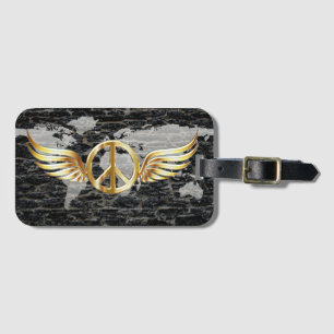 Weltfrieden Gepäckanhänger