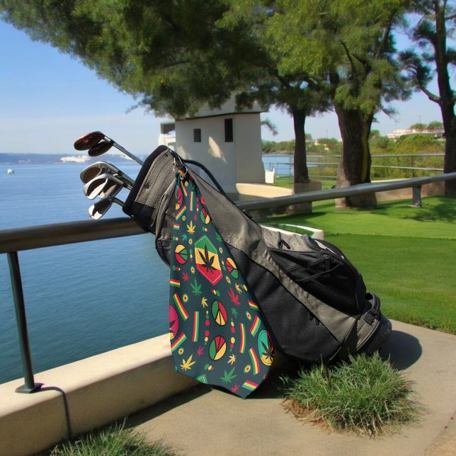Weltfrieden Golfhandtuch (Golf Towel)